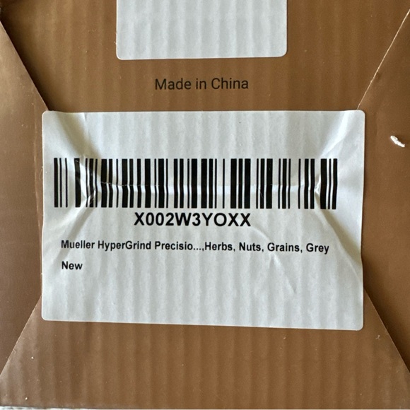 ☕️Mueller HyperGrind Precision Electric Spice/Coffee Grinder Mill☕️ ~Grey NWT - Picture 14 of 14